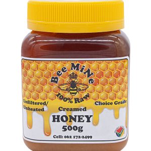 Bee Mine  Raw/ Creamed Honey