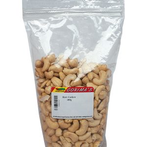 Raw cashews 400g